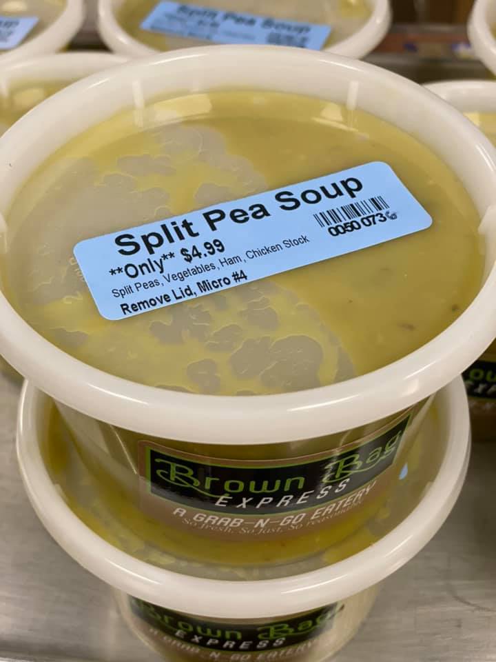 BrownBagExp's tweet photo. It's that time . . . #SoupSeason . Stop in any grab some homemade soup! #brownbagexpress #oceanside11572 #soup #soupson #splitpea #homemade #souptime #soupforthesoul https://t.co/dRa43Z9hn0