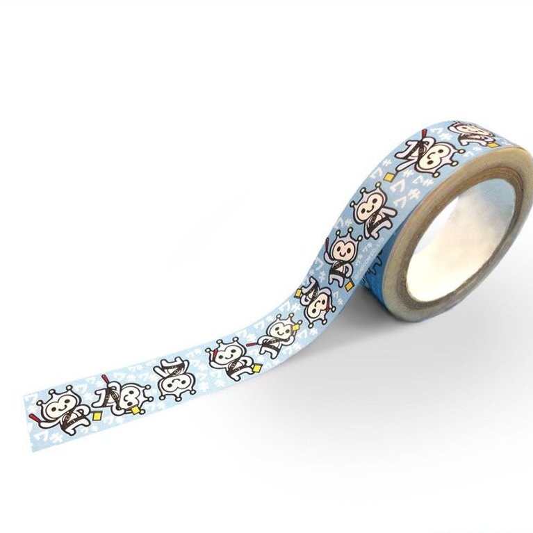 AA and Blue Badger themed washi tapes