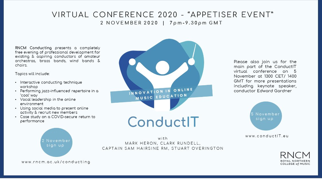 RNCMconducting's tweet image. (4/4) There was also great news from @rncmalumni @DuncanWardMusic who was announced as the new chief of  @philzuid (More alumni good news coming soon!) Finally - do join us on Monday for our free @ConductITOnline conference: 

rncm.ac.uk/conductit-virt…