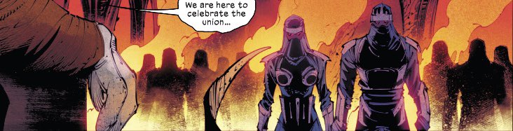  #XSpoilers4. The Emperor; Logan and Solem also crash a wedding to collect the Muramasa Blades, another connection to the emperor/empress relationship.