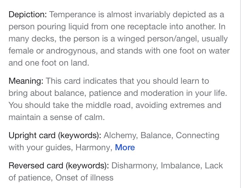  #XSpoilers14. Temperance