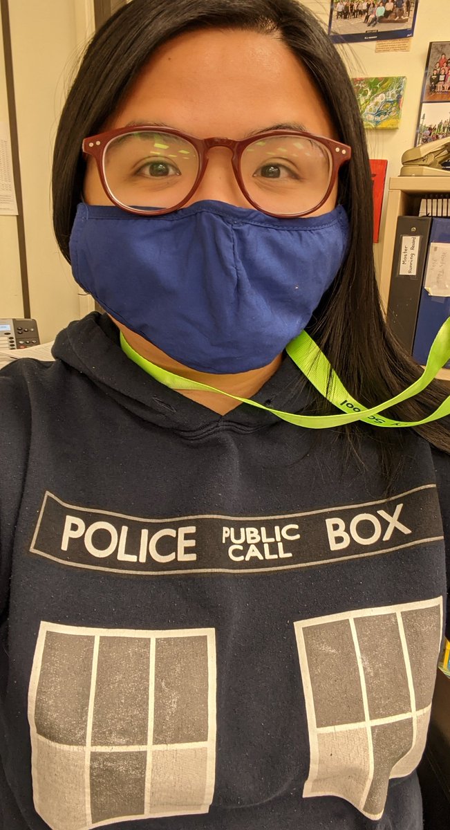 MrsBarnowski's tweet photo. Totally counts as a semi costume -  if you know what I am 😊.

Very cool to see all the awesome costumes today too! Happy Halloween! @rvsed https://t.co/To2BXJgDn2