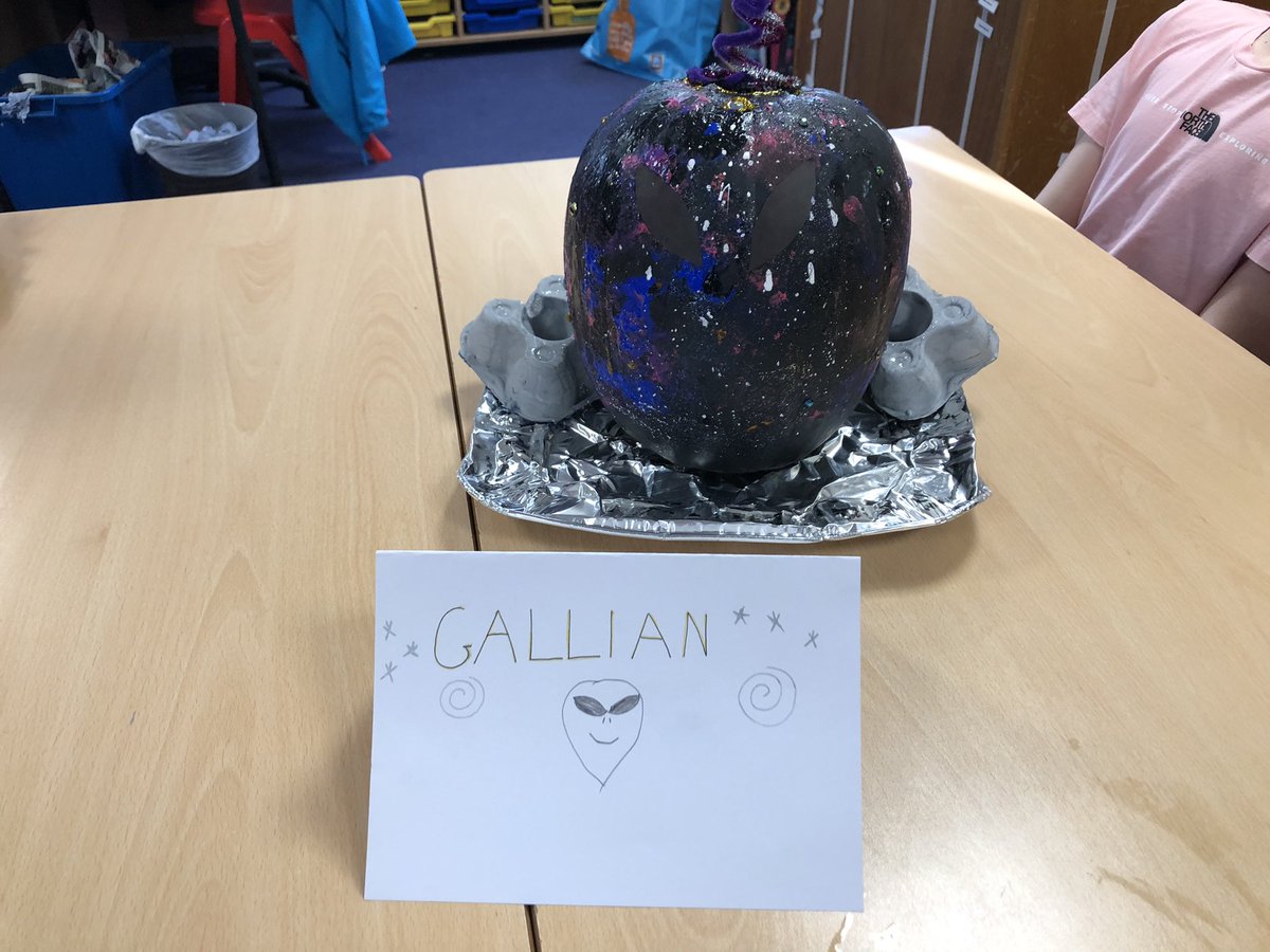 MissWilson2808's tweet photo. Taking character description to a new level! Creating characters out of pumpkins that would fit in a specific setting. Some great ideas from P7! @hiltoninverness #pumpkinfun #creativity #sparktheimagination #fantasy #underthesea #woodland #space https://t.co/b7FgkAwTZ0