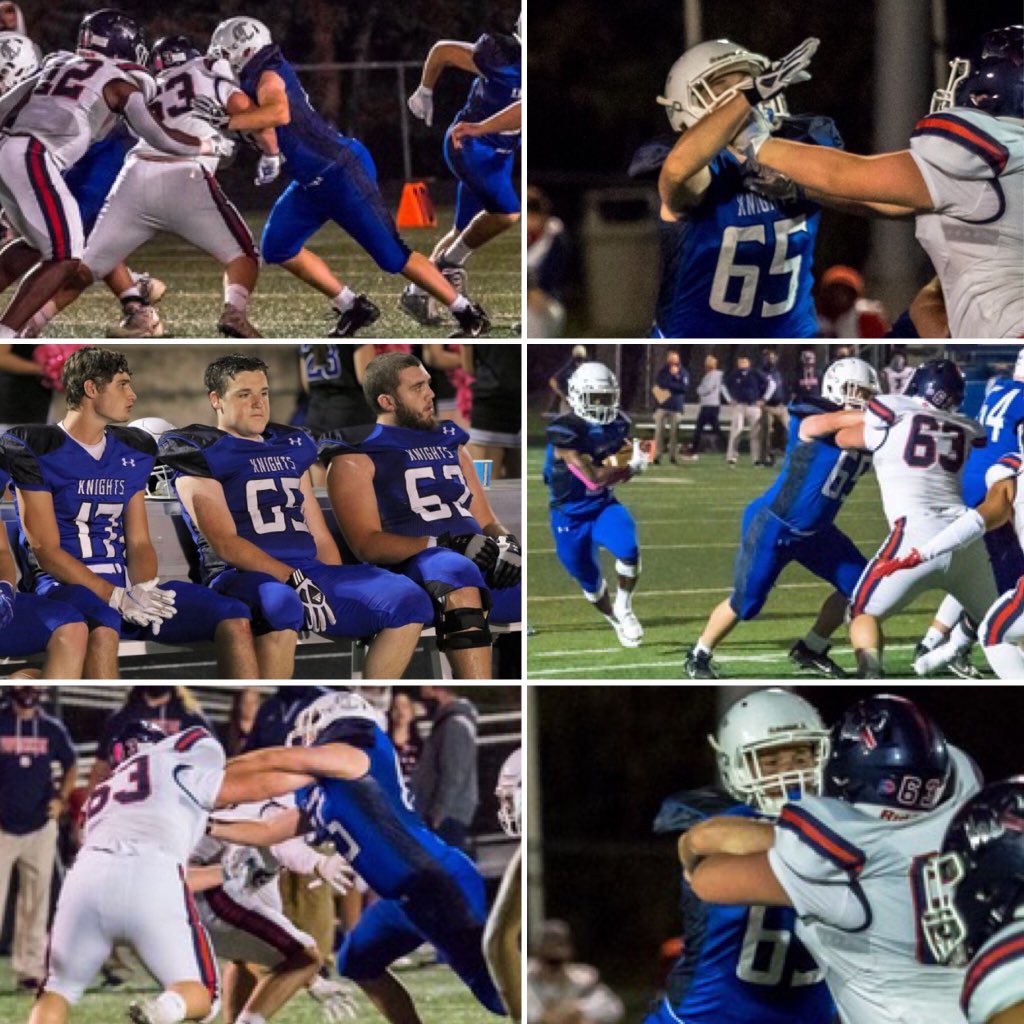 First round of conference playoffs tonight. Char. Christian vs. Country Day at 7p. #65 <a href="/BrysonByrnes/">Bryson Byrnes</a> right guard. Watch livestream on YouTube.