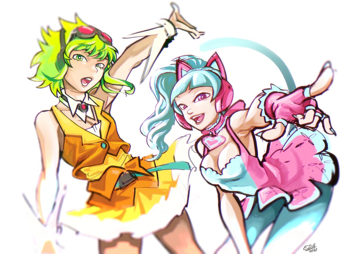 LionIsFabulous's tweet photo. vocaloids are cool

#gumi #meaw https://t.co/hr9twrRNod