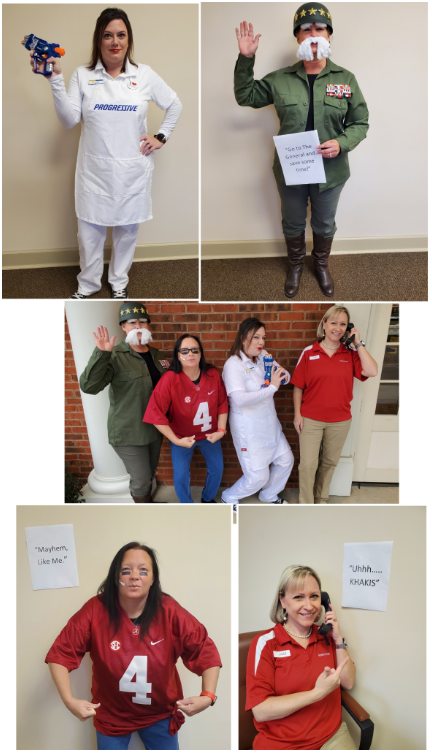 Century_Bank's tweet photo. We are lucky to have such a GREAT group of employee's who LOVE to have a little fun in the spirit of Halloween! 
#halloween #greatgroup #HappyFriday 🎃🎃🎃 https://t.co/ougVmbNM0T