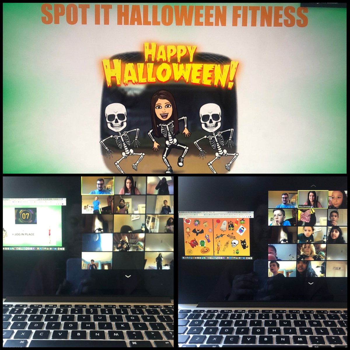 Halloween may have looked a little bit different this year but our CM students rocked Spot it Halloween Fitness! #inspire96
