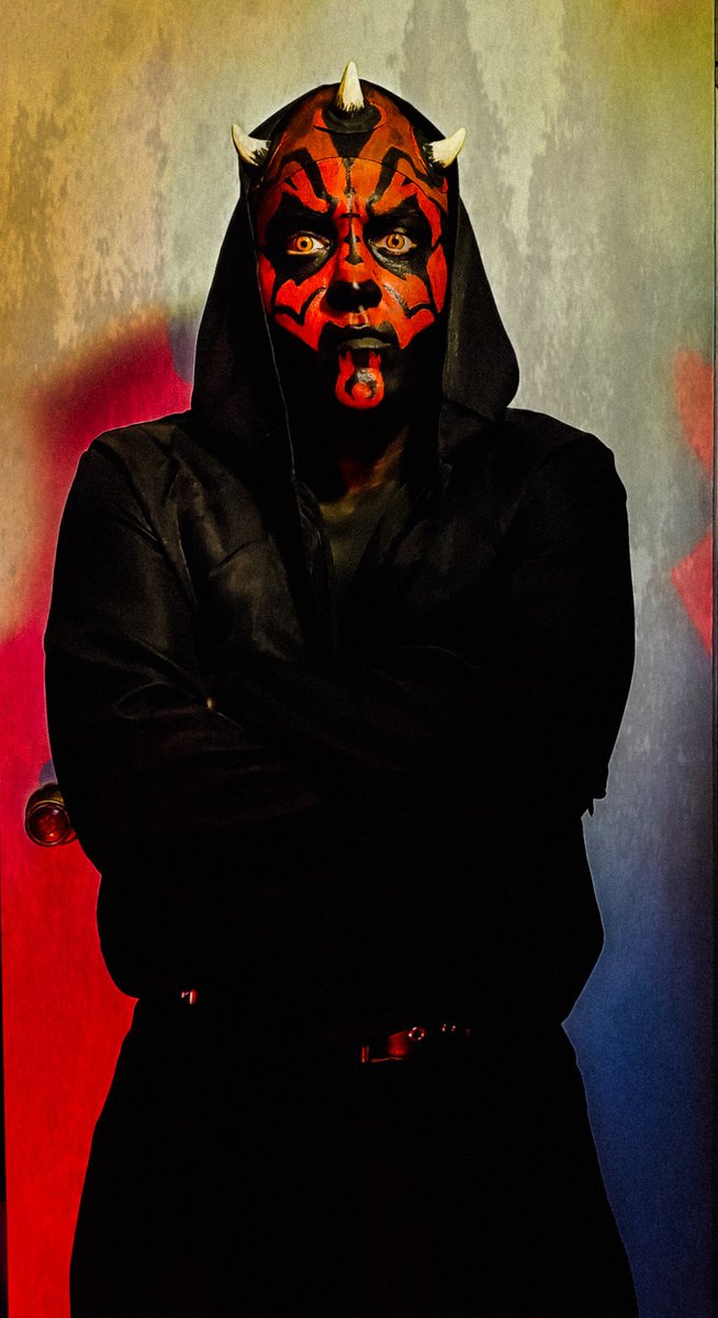 JBass1988's tweet photo. 31 days of face paint!

Day 30
2 of 2

SITH RULE!

#October #31DaysOfFacePaint
#Spooktober #Day30 #DarkMaul #RayParker #SithRule #SithLife #StarWars #EpisodeOne #ThePhantomMenance #FacePaint #Art https://t.co/fhK0vqKMTr