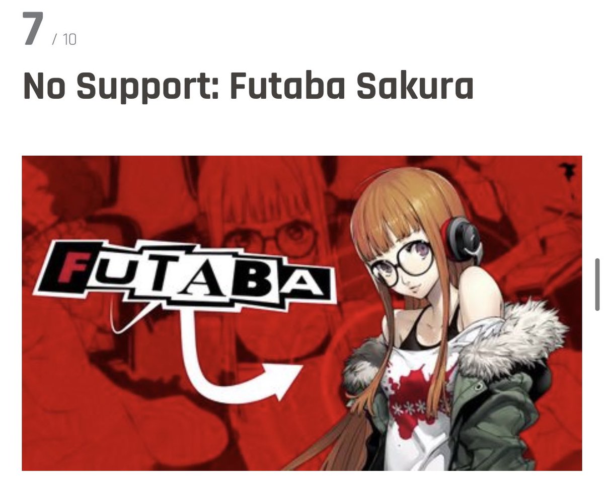 YUP NO SUPPORT, apparently no one supports these ships, crazy. Also its all persona 5 characters until they ran out so they put Rise, amazing