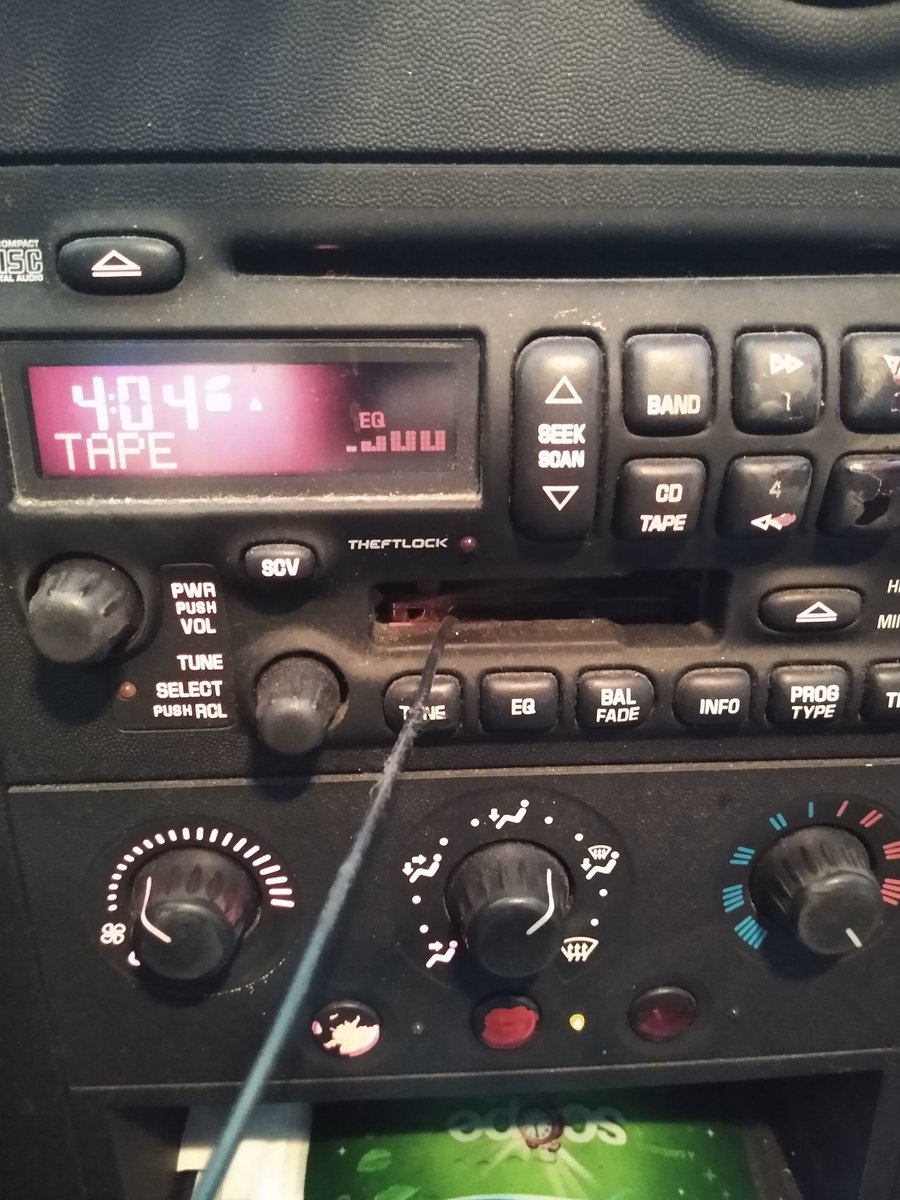 MichaelJ1890's tweet photo. Listening to the podcast through my cassette tape adapter, I feel attacked @fbhw @freebeergregg @hotwingsfbhw @JoeFBHW @NoPHinSteven (I couldn't find Kelly's twitter, seems to be erased for some reason) https://t.co/B7YZxSRq7V