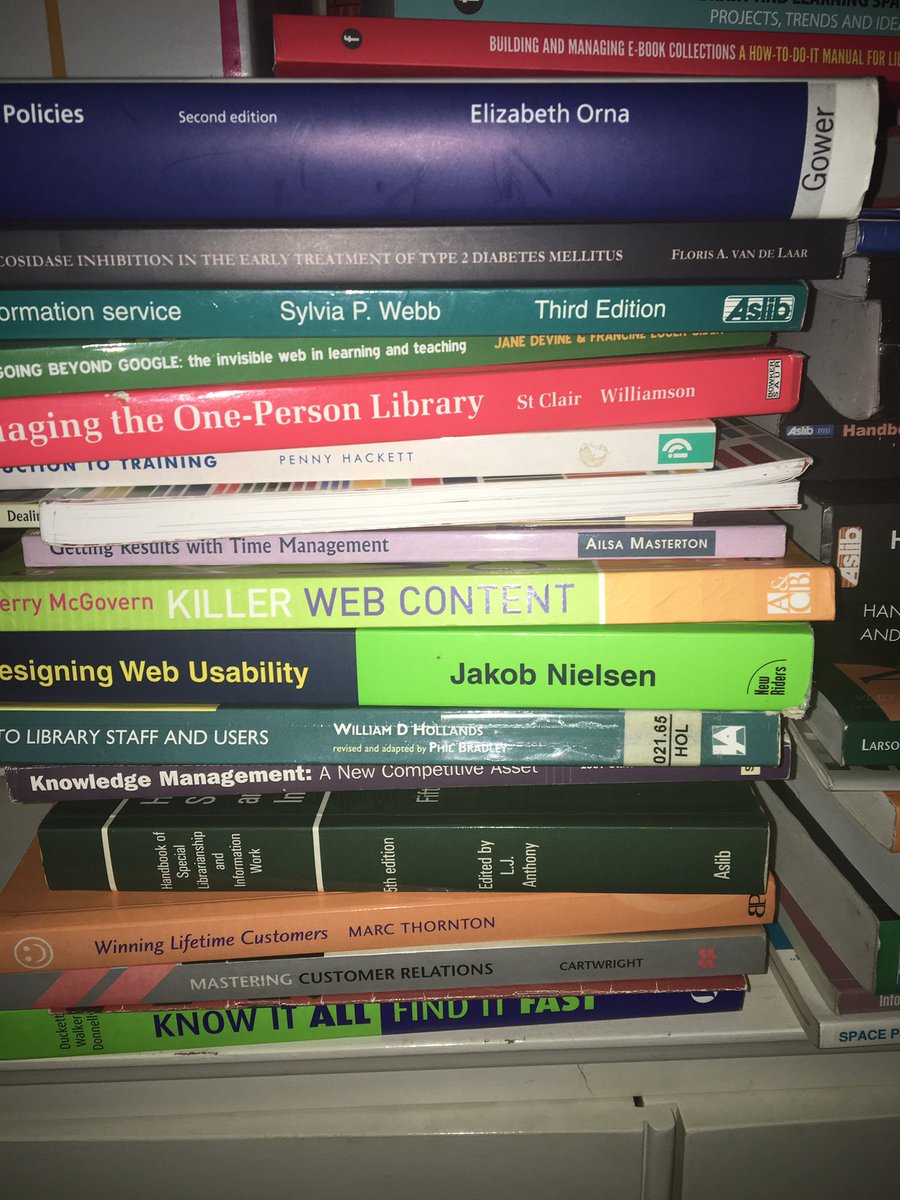 McGrathBarrett's tweet photo. Hi all. Bríd is giving away her #librarianship books. Let me know if you’re interested. https://t.co/eVZmaqeTOO