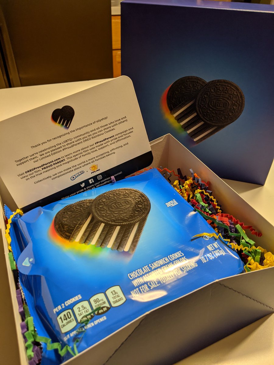 SiobhanWolf's tweet photo. Thank you! @Oreo #proudparent https://t.co/NmnXisGllT