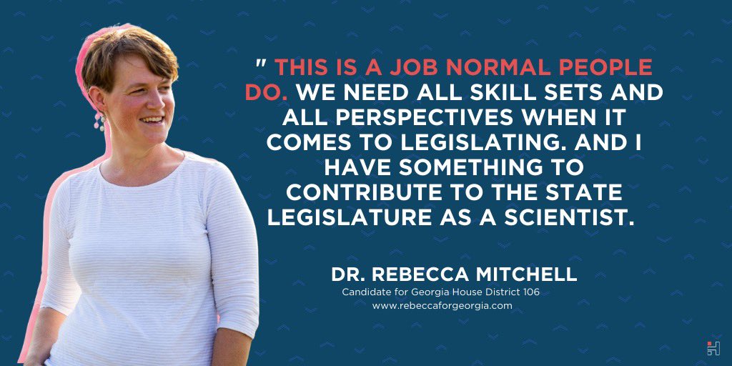 her_term's tweet photo. @Rebecca4Georgia is a/an���✅scientist ✅epidemiologist ✅mom ✅progressive and ‼️ our next state legislator!
#gapol #electwomen #whotovote #science #herterm #electscientists #vote #BlueWave2020 https://t.co/AAcn4IKwAh
