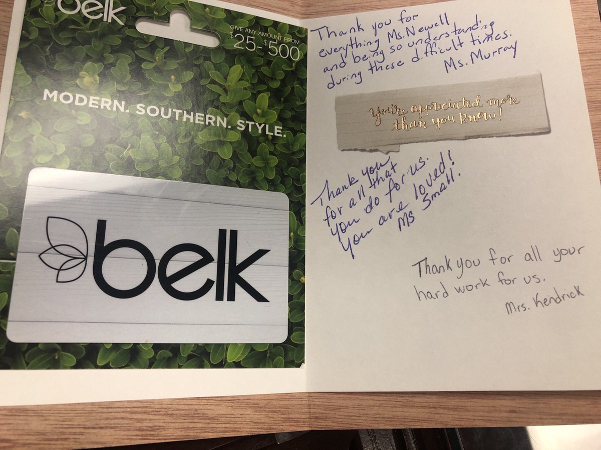 Clydianw's tweet photo. I have THE BEST team @PDESRams! This is just a small sample of the love they showed me for Principals Month! ❤️ Thank you! #ncssbethebest #pdespride https://t.co/5bDxJ9I7Nx