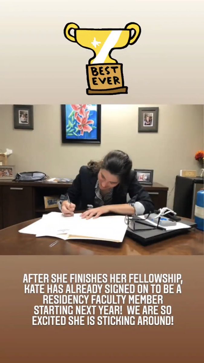 MemorialFMSB's tweet photo. EXTRA special #FeatureFriday this week as we introduce our most recent Chief Resident, current Health Service Management fellow, and newest faculty member Dr. Kate Callaghan!! #MeetMemorial #MedTwitter #MedStudentTwitter #match2021 #FMproud #FMrevolution https://t.co/ZK6K8MawuV