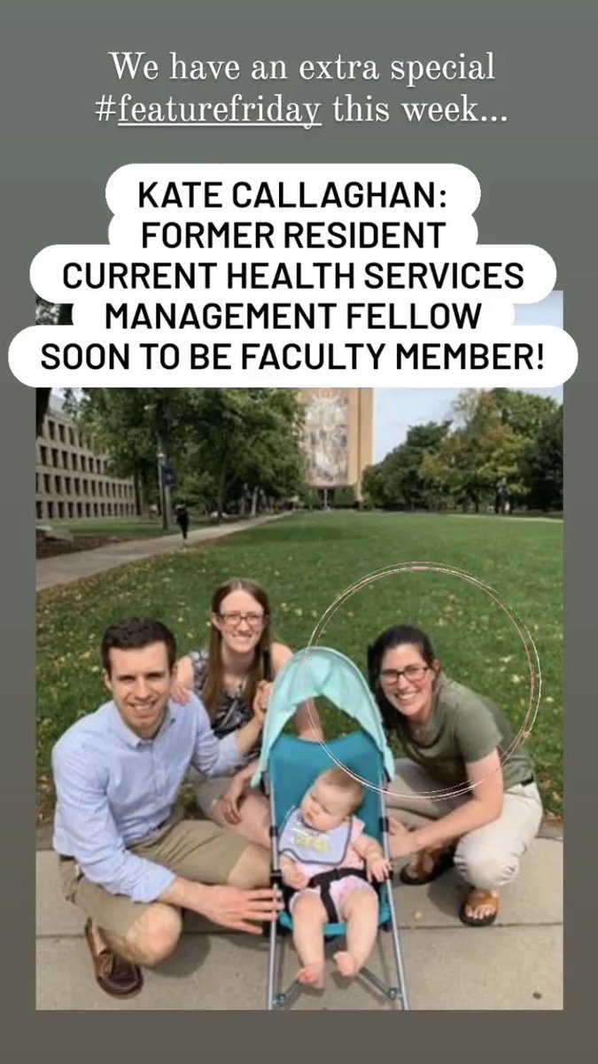 MemorialFMSB's tweet photo. EXTRA special #FeatureFriday this week as we introduce our most recent Chief Resident, current Health Service Management fellow, and newest faculty member Dr. Kate Callaghan!! #MeetMemorial #MedTwitter #MedStudentTwitter #match2021 #FMproud #FMrevolution https://t.co/ZK6K8MawuV