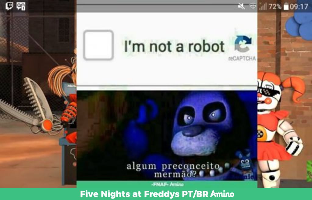 FNaFImages's tweet image. Essa não vou nem cortar, tava assim quando eu peguei