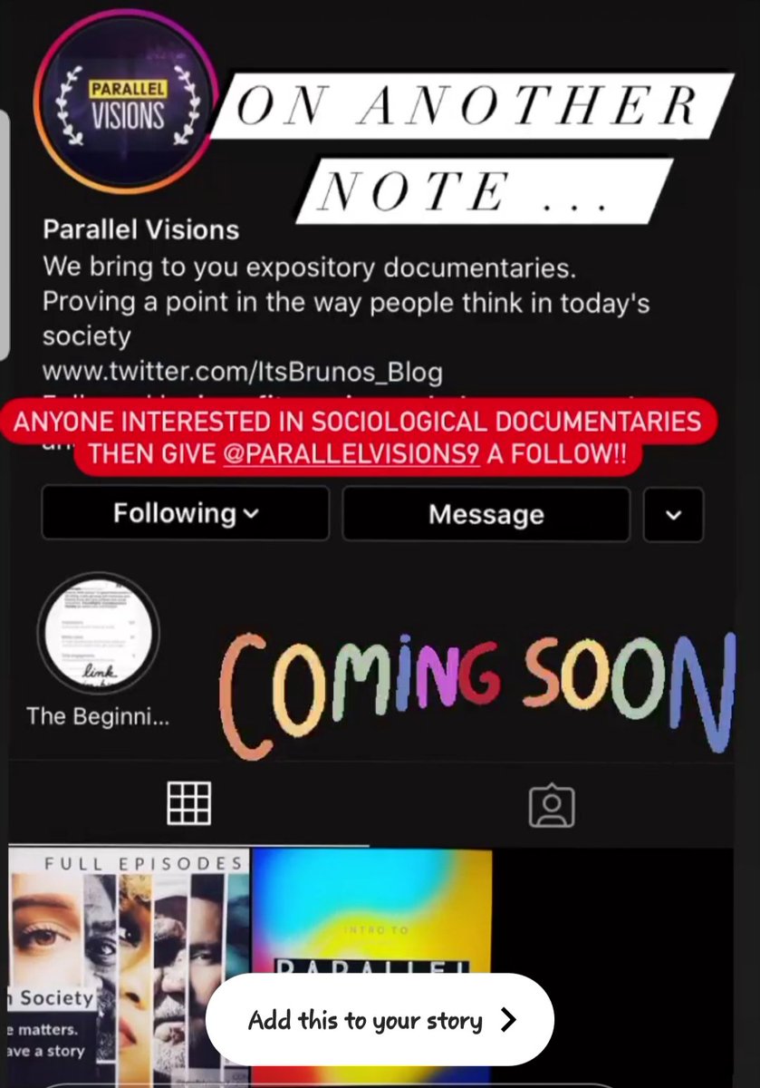 ItsBrunos_Blog's tweet photo. If your looking for something new and different then look no further. Soon I will release some new episodes on social inequalities. If this relates to you please click follow, hit like and share with all your friends, family, co colleagues. 

Thank you! 👍 https://t.co/iA98vp8BgG