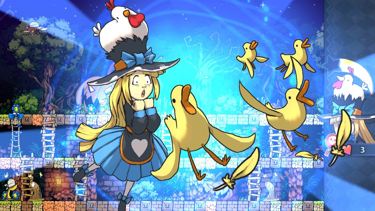 Hello! Happy Halloween! Sweet Witches just arrived on #Playstation4 and #XboxOne!