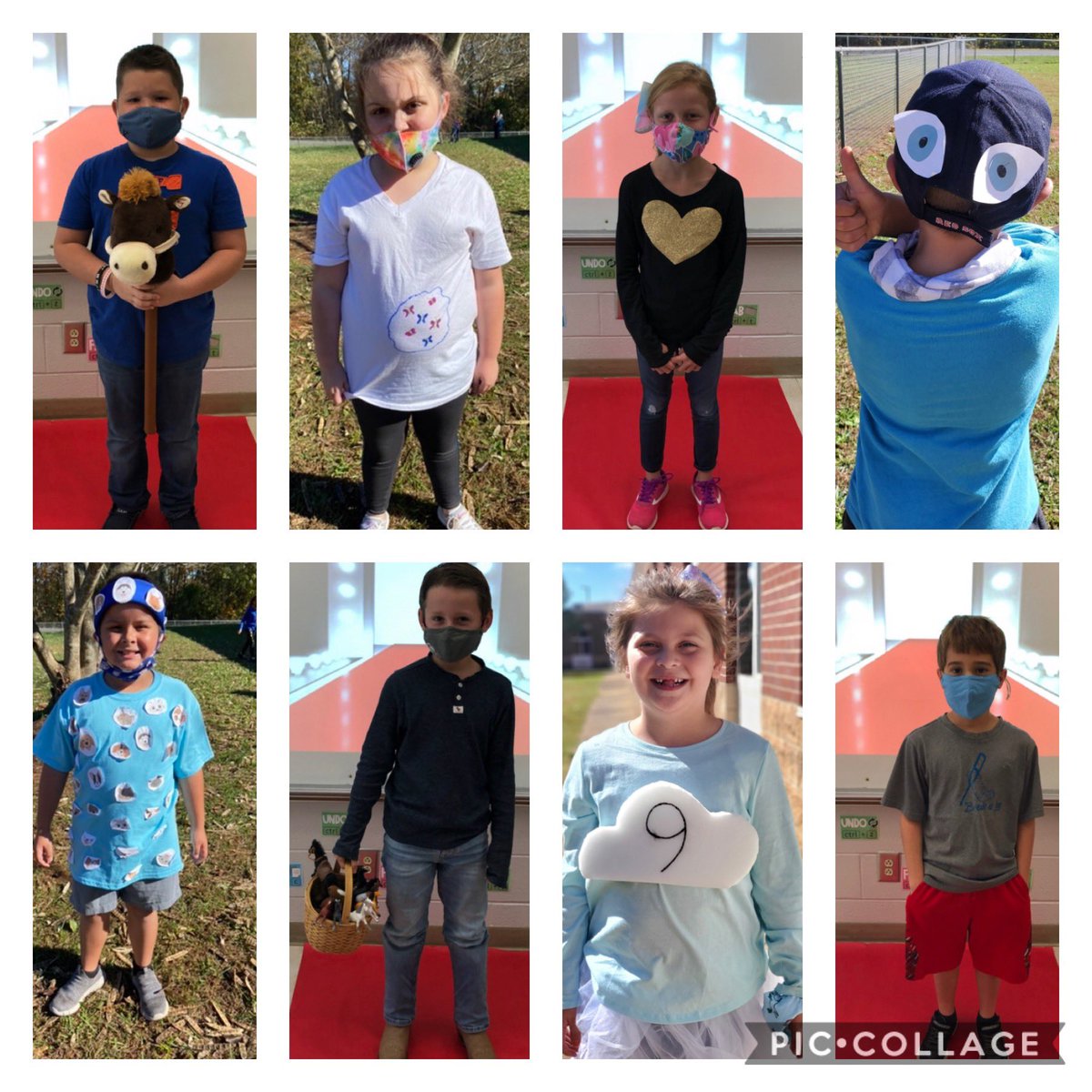 SMESMustangs's tweet photo. SMES students “knocked it out of the park” for Idiom Day today! https://t.co/Xvt4ve2pGz