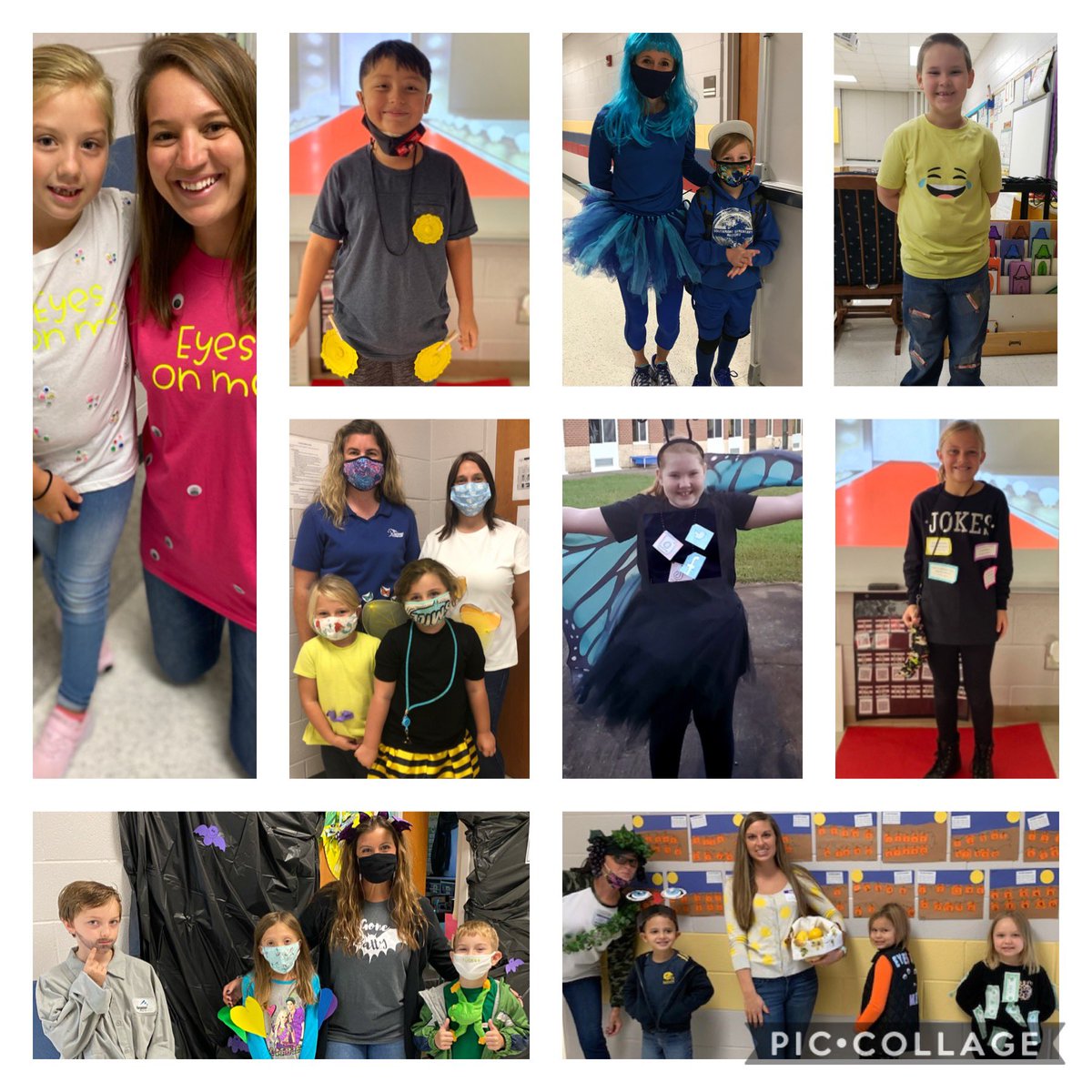 SMESMustangs's tweet photo. SMES students “knocked it out of the park” for Idiom Day today! https://t.co/Xvt4ve2pGz