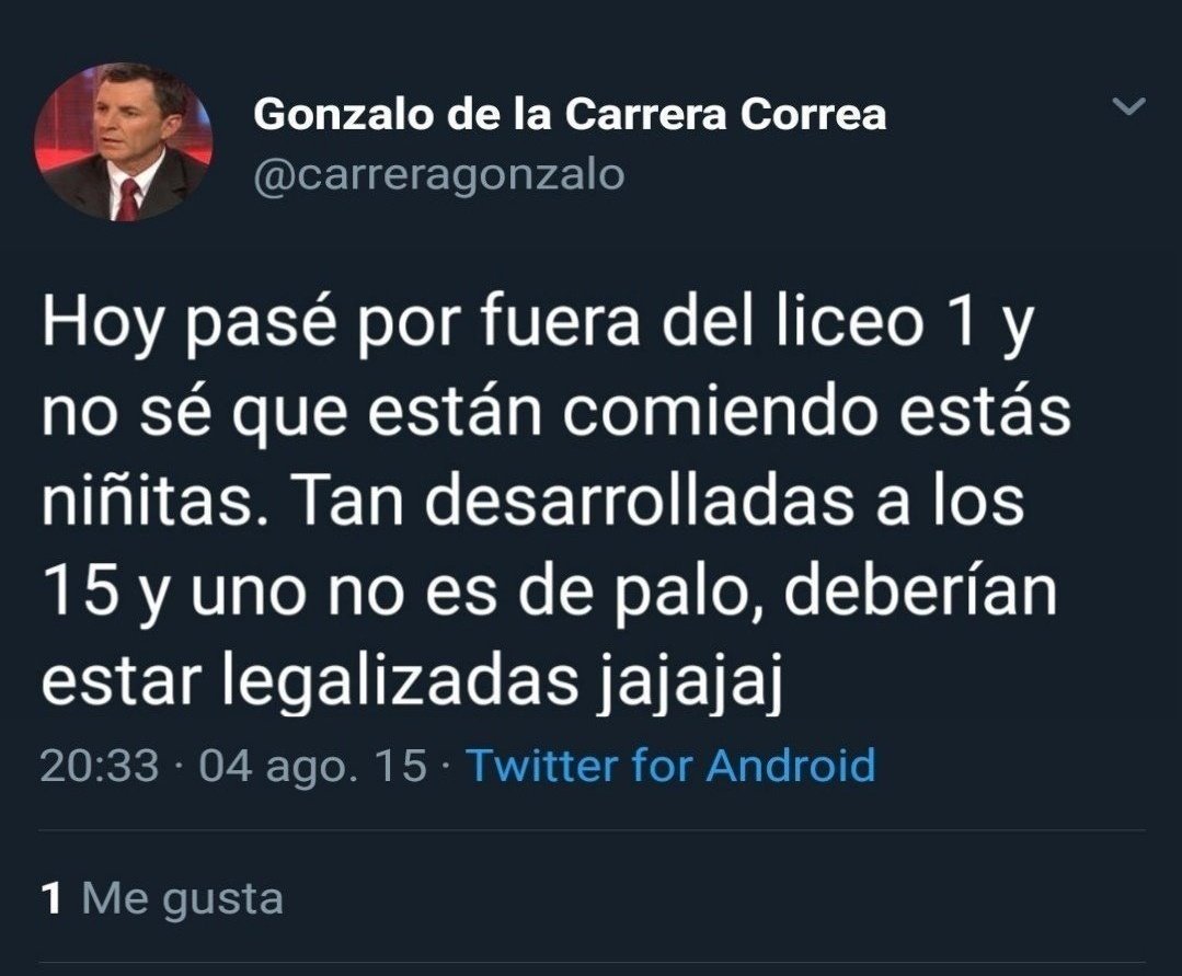 CancerberoUC's tweet photo. @carreragonzalo Ah... Casi se me. Olvidaba.... https://t.co/YPFji1RtMJ