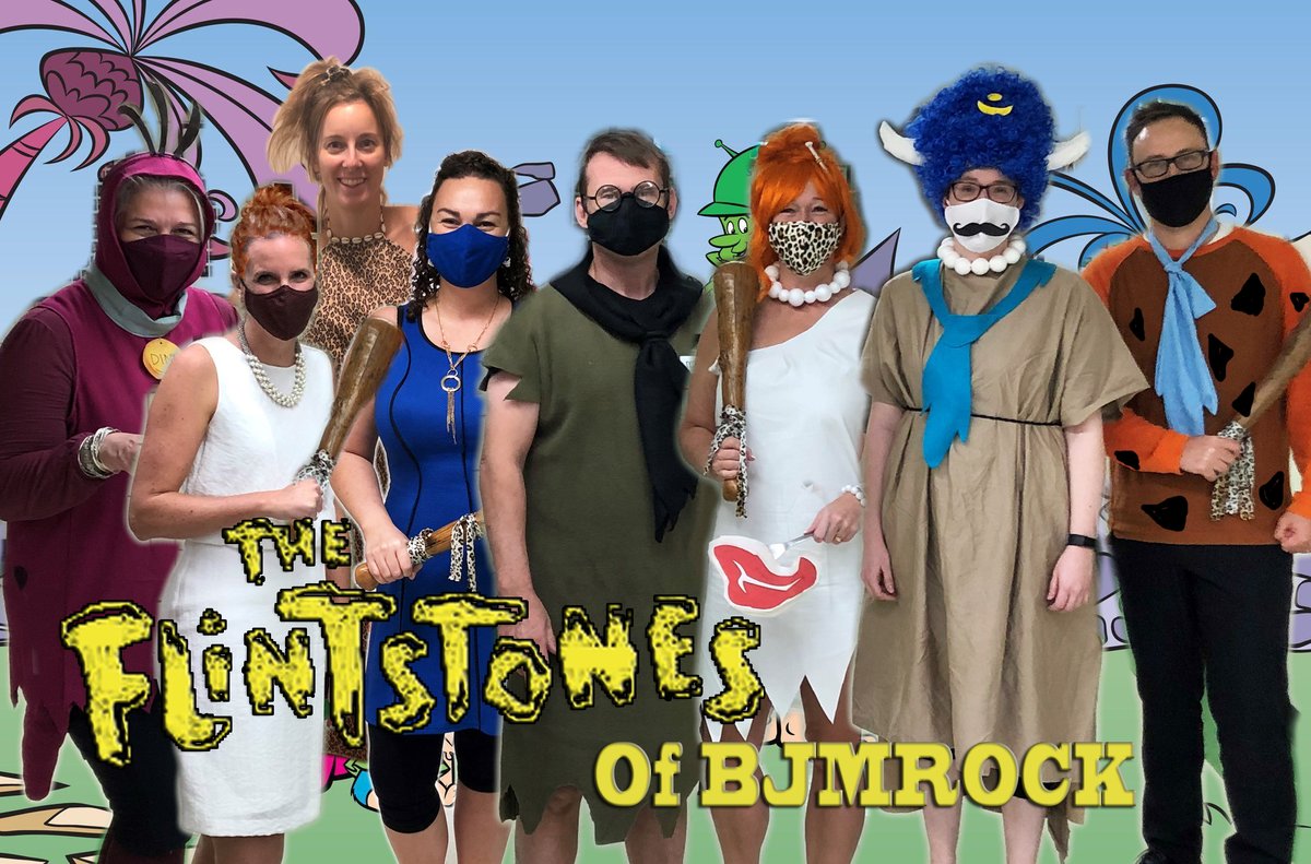 Happy Halloween from the Flintstones of BJMROCK! #gscsnews