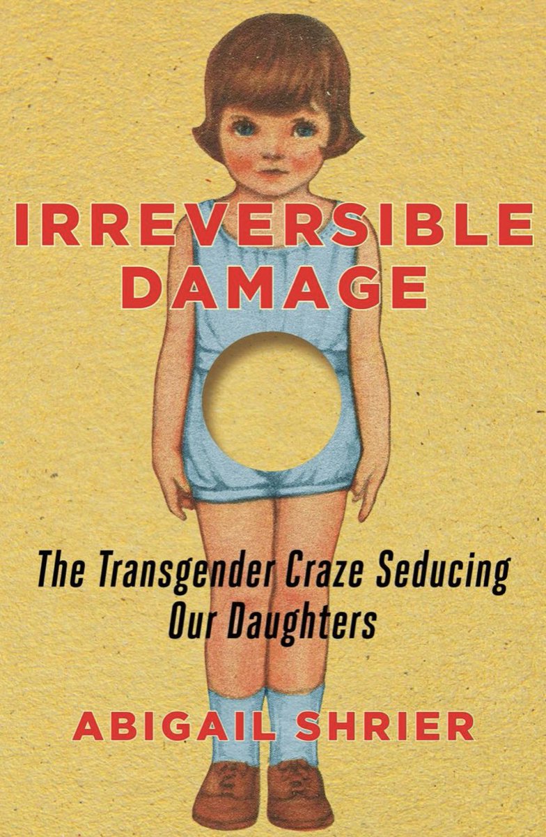  @chr1sa I want to ask you to reconsider tweeting that last thing. This is the book that woman wrote. It’s not ‘warning of the risks of transitioning’, it’s an anti-trans tract.