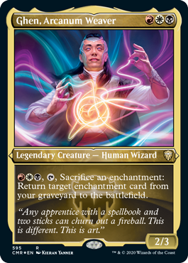 CMDRCentral's tweet photo. Finally the legendary Ghen, Arcanum Weaver, a Mardu wizard with an emphasis on recurring enchantments, with art by Kieran Yanner @kieranyanner #freepreviews https://t.co/rJ9rdGXGg1