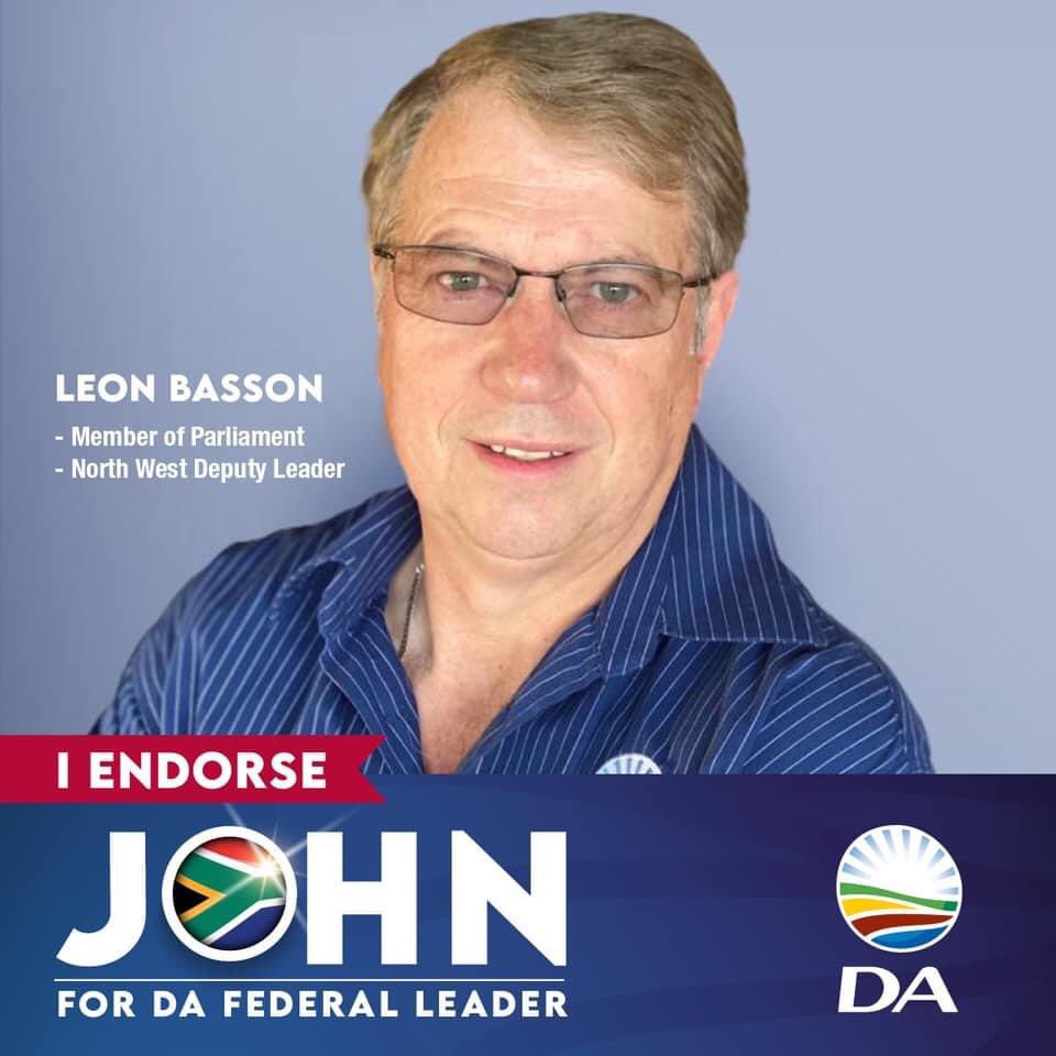 leon_basson's tweet photo. John Steenhuisen for DA Leader https://t.co/EJexzEAWni
