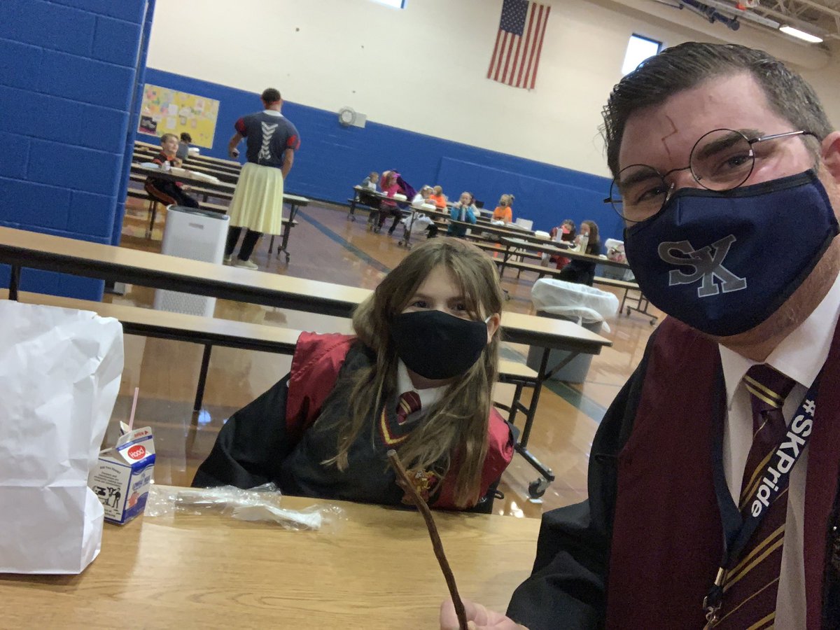 First spirit day of the year at Broad Rock &amp; it was a magical! Harry, Ron &amp; Hermione spotted in potions, charms and the great hall !