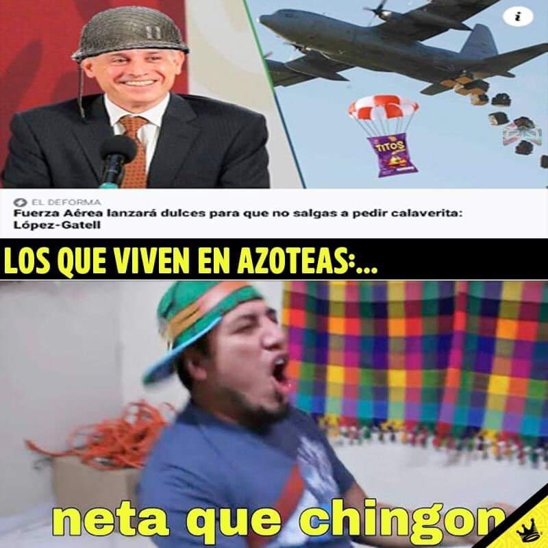 Después de un ardua negociación  con el doctor Hugo Lopez Gatell y en concordancia con el señor presidente Andrés Manuel Lopez Obrador hicimos realidad la entrega de dulces del tío topland de manera efectiva y segura. SI CUMPLO.