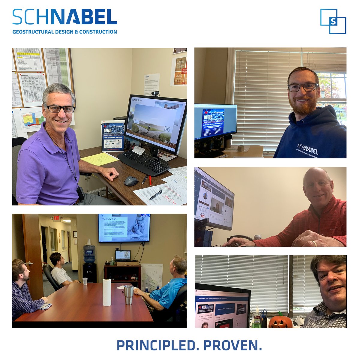 SchnabelGeo's tweet photo. As #DFI45 concludes today, we want to thank @DFI_Tweets for putting together an epic annual conference!
Even though this conference was completely virtual due to Covid, our team still had a blast and learned so much from all the amazing sessions!
#DFI45 #Principledproven https://t.co/Gk19ysTeFi