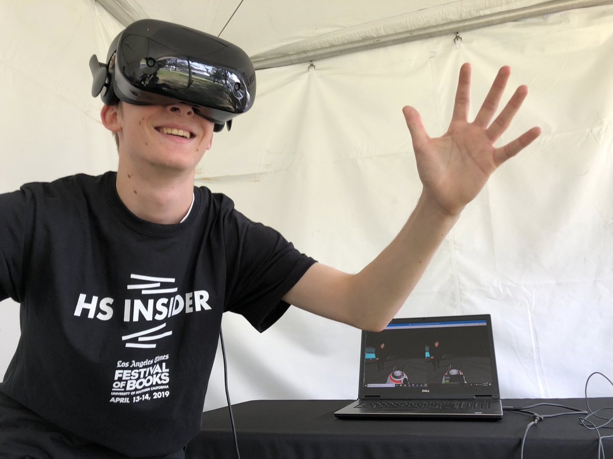 USCIovineYoung's tweet photo. “Being at IYA is preparation for a job that doesn’t exist yet, and perhaps even enabling one to invent what that job will be.”

The future is what you make it and freshman Rylan Daniels envisions one where AR/VR tech brings people together. Read on… 

https://t.co/tWTU4xDRSN https://t.co/MrWyWImSOD