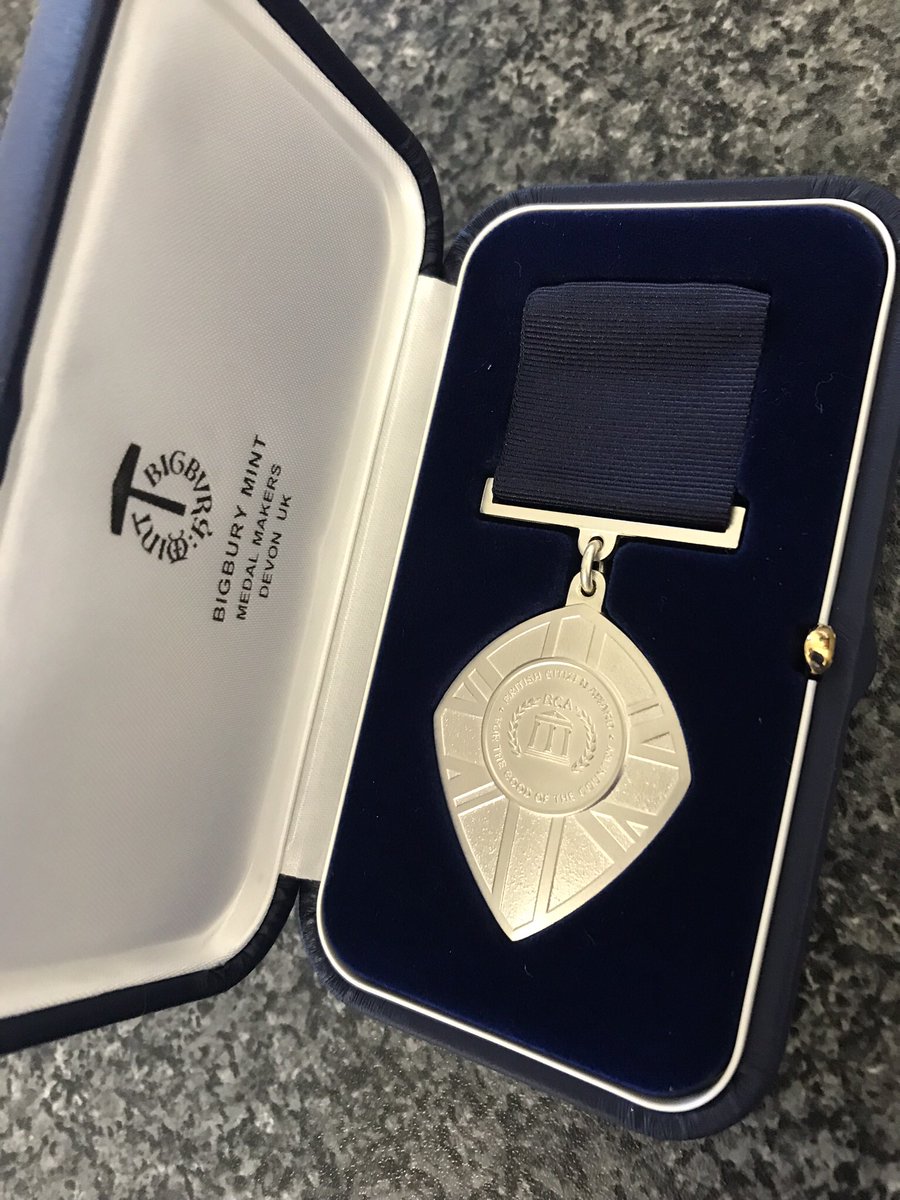 speedomick's tweet image. My British @CitizenAwards in all its glory. I still haven’t had a chance to show me Lovely Mum yet. Feeling a wee bit proud of myself at the moment. 
#shinee . Where ever shall I pin it 😬