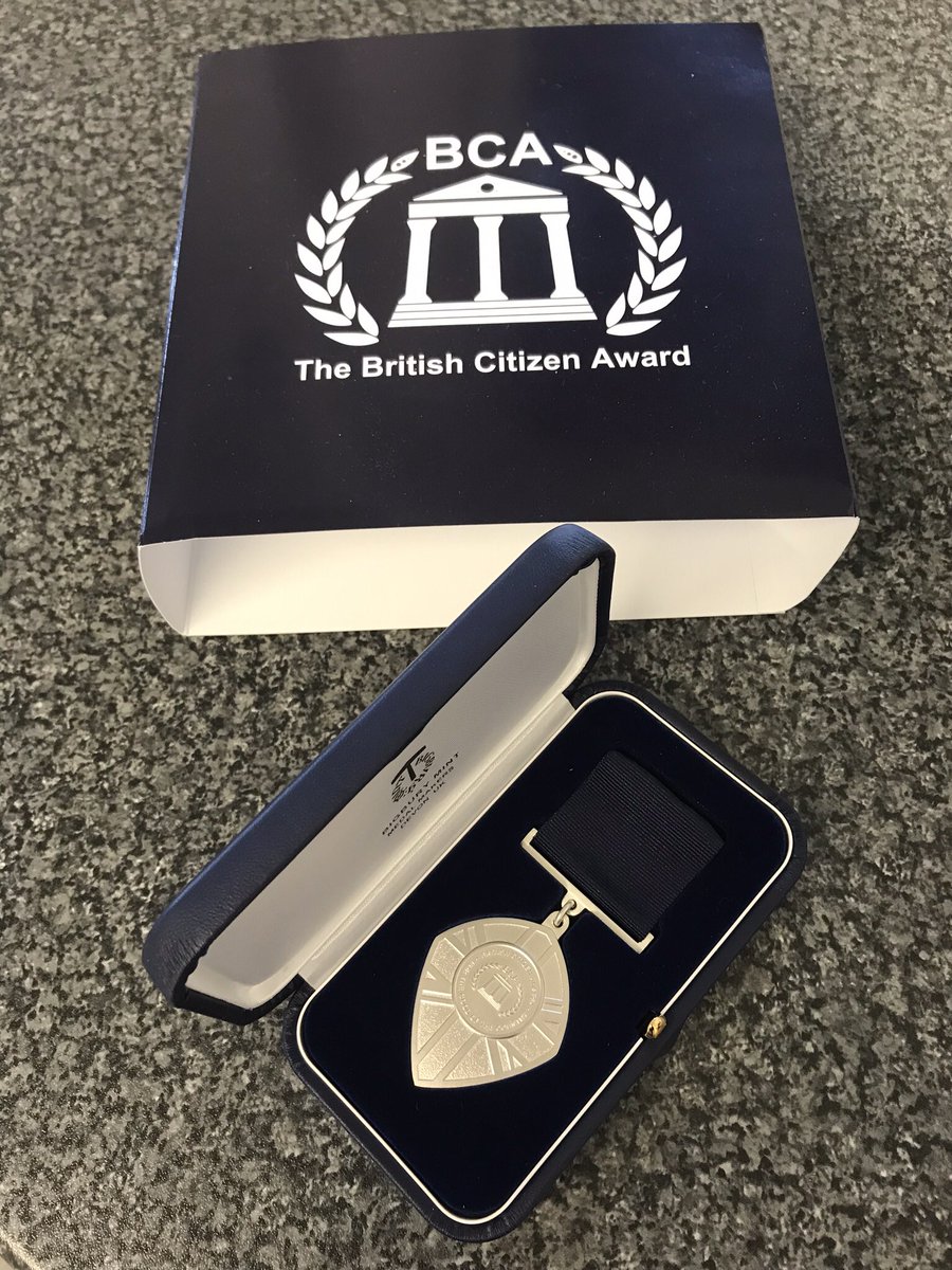 speedomick's tweet image. My British @CitizenAwards in all its glory. I still haven’t had a chance to show me Lovely Mum yet. Feeling a wee bit proud of myself at the moment. 
#shinee . Where ever shall I pin it 😬