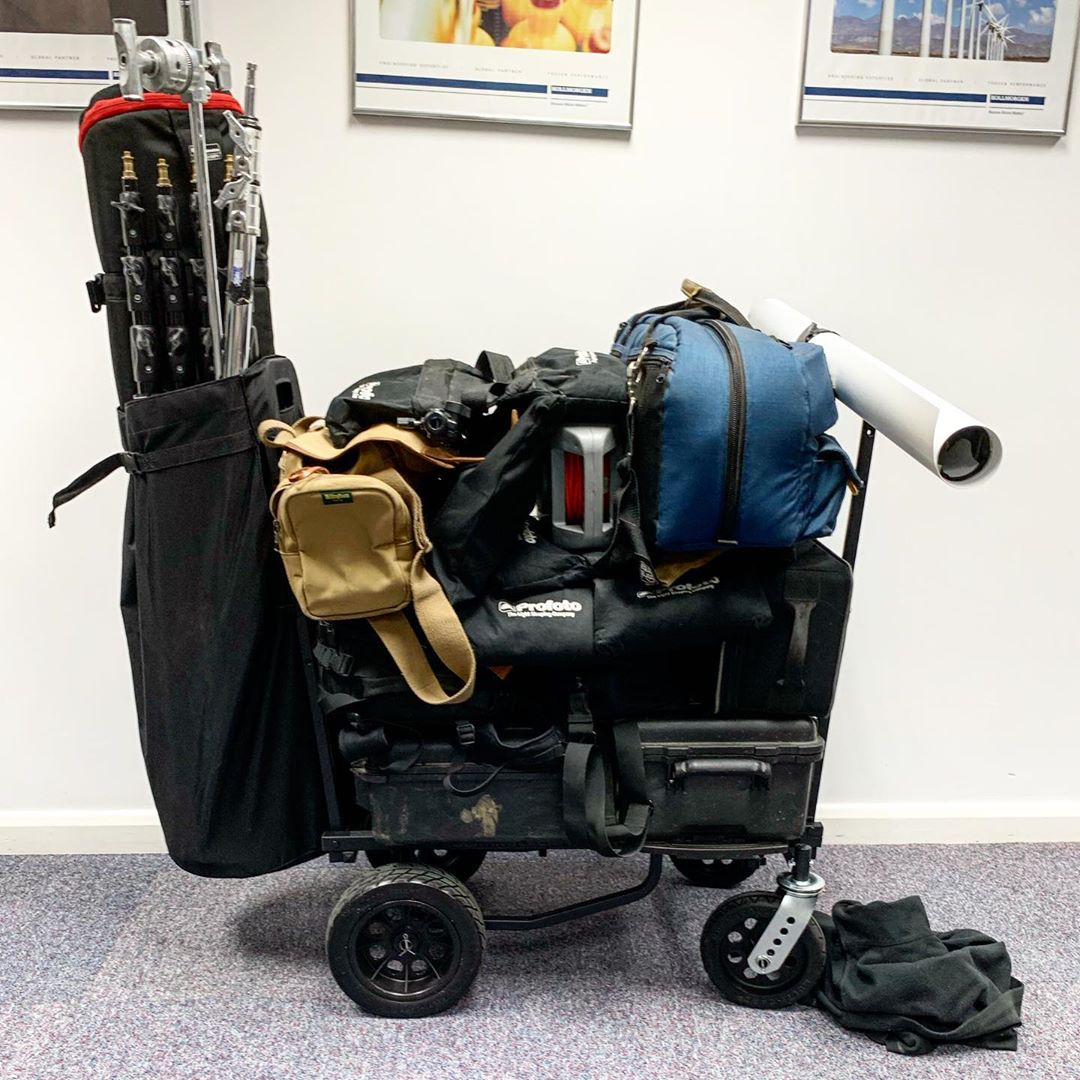 GripnGaff's tweet photo. From James Rudd @TowcesterNews: "#oneload this makes an enormous difference to a working #photographer." #photolife #cameralife #gaffer #commercialphotographer #photogear #photographyequipment https://t.co/LnVeBUSXd6