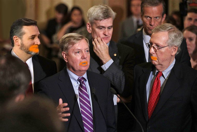 bote930's tweet photo. You got that right Pat!
From the sniveling whinny spineless little #MissGraham @LindseyGrahamSC to the bulbous soulless miscreant #MoscowMitch @MitchMcConnell they ALL @GOP HAVE TO GO!!! https://t.co/DokBTL1yFe