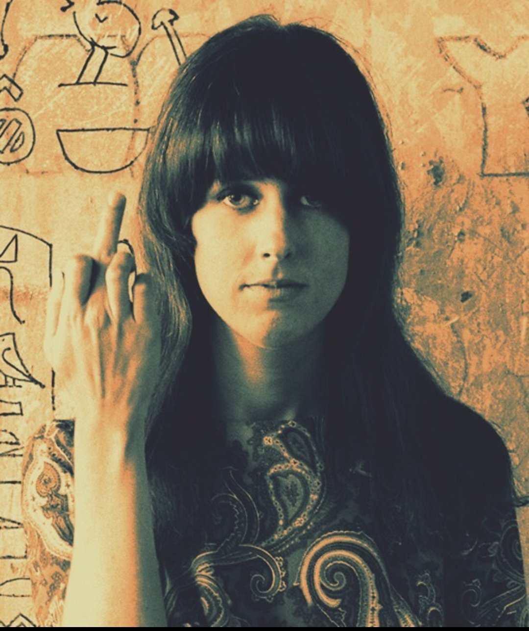 Grace Slick loves you. Happy Birthday, Grace! 