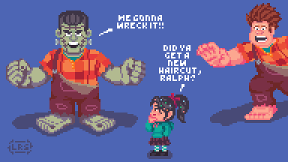 LoonRealmStudio's tweet photo. #pixel_dailies
Theme: #DisguisedMonster

#Frankenstein disguised as #Disney's #WreckItRalph.

@Pixel_Dailies | #pixelart | #PHixelart | #artPH | #aseprite https://t.co/ke4yKuKXMH