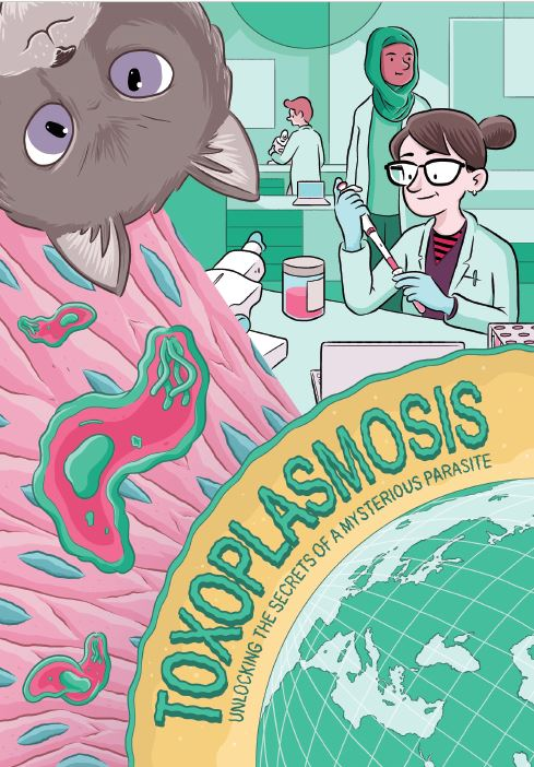 woodlab_uw's tweet photo. For those of use who like zombie stories, and find spooky stories fascinating, Toxo is a parasite that makes it easy to #FallInLoveWithParasites. https://t.co/EJAV2ivCzf