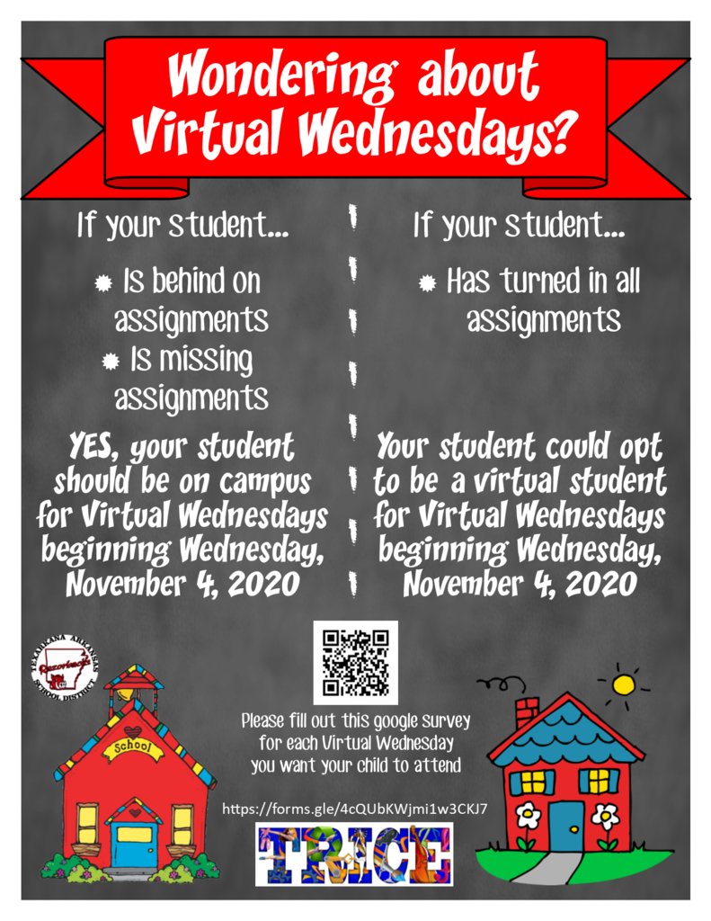 TriceElementary's tweet photo. If you want your child to attend a Virtual Wednesday on campus, please fill out this form to register your child.  You need to do this for EACH Virtual Wednesday your child attends on campus.

https://t.co/vdsULtN8uF https://t.co/FC9Pxi6NSA