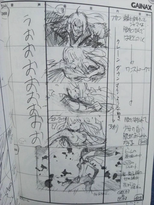 Aim For The Top 2! Diebuster (トップをねらえ2!DIEBUSTER) : Rider Kick

Storyboard by Shinji Higuchi (樋口 真嗣) 