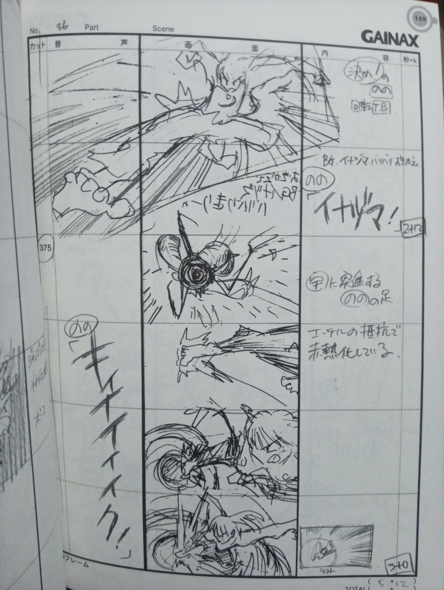 Aim For The Top 2! Diebuster (トップをねらえ2!DIEBUSTER) : Rider Kick

Storyboard by Shinji Higuchi (樋口 真嗣) 