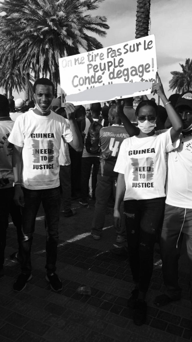 ElhadjBaldez's tweet photo. C'était à la place de L'Obélisque à Dakar pour dire stop aux tueries en Guinée et Alpha Condé dégage!
On veut le résultat des urnes
#AllRising4Guinea #CellouPresident
#AlphaDoitPartir
#GNRevolte https://t.co/Vgs5cGhreR
