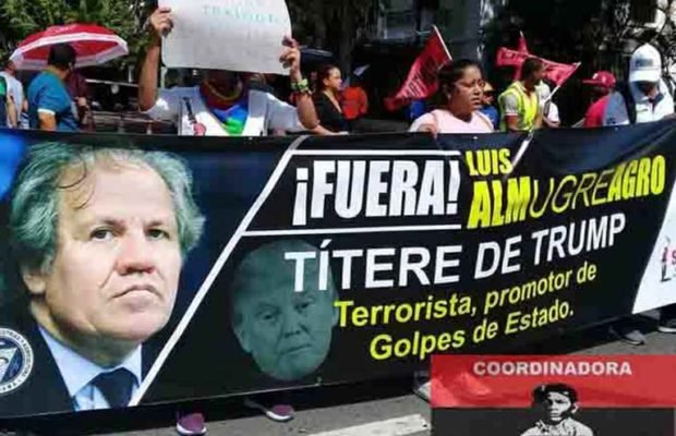 El mundo lo pide a gritos, #OEAGolpista y #AlmagroRenuncia por nada bueno es. América despertó y lo pide a voces #DeZurdaTeam