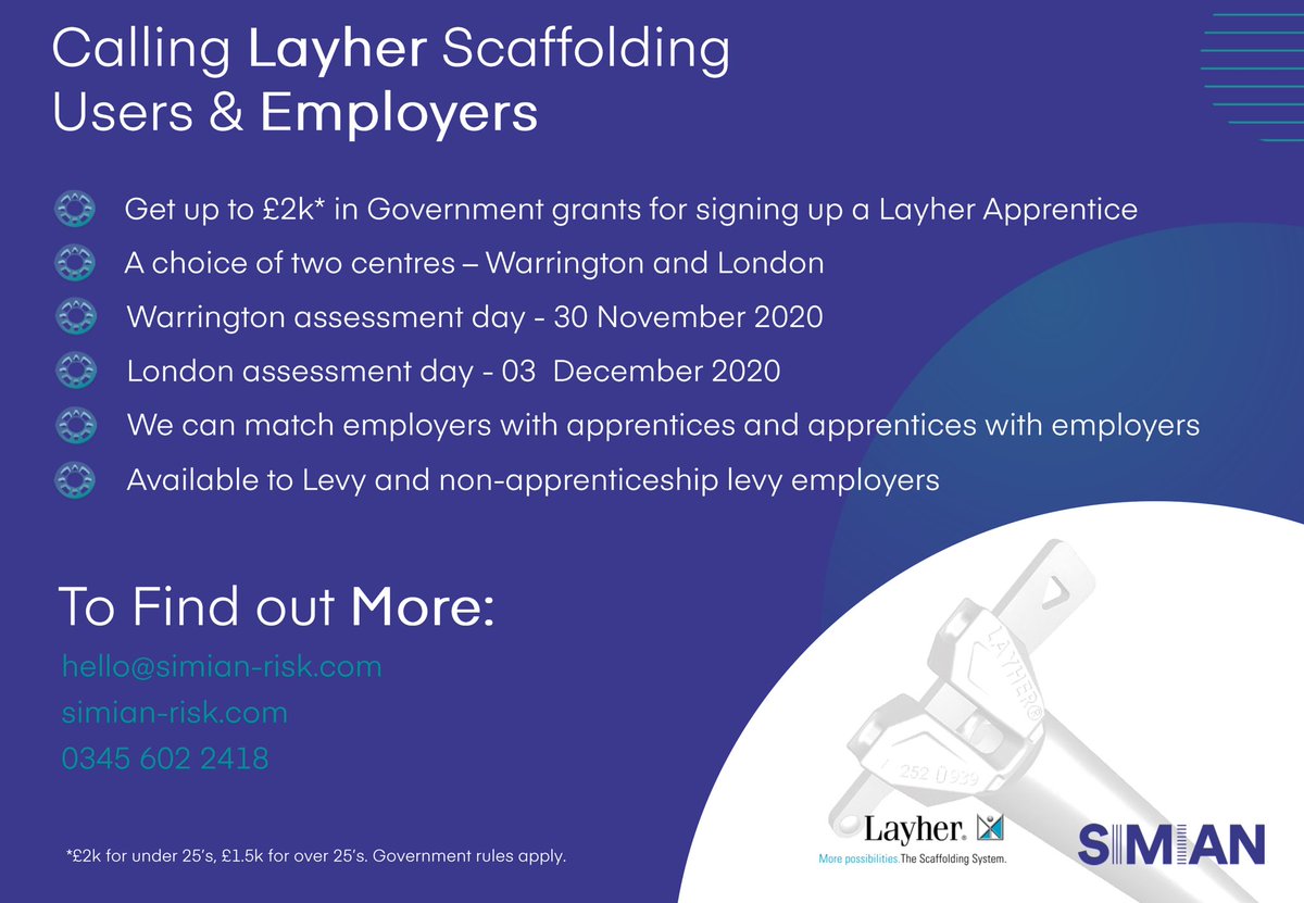 Layheruk's tweet photo. #layherapprentice #layheruk #LayherUK #simianrisk #collaborativeworking #callinglayherusers #apprenticeopenday https://t.co/z2knLE2ZlC