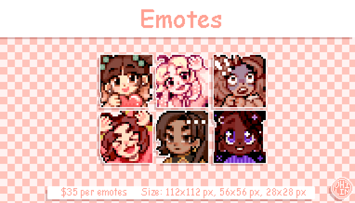 ohilin's tweet photo. 💜Opening Twitch commissions! RT's are appreciated💜

Selling emotes, panels, badges, and profile pics! Commission inquiry and terms of service linked below. If you have any questions, feel free to DM me!

#twitch #TwitchEmoteArtist #pixelart #ドット絵 https://t.co/bM2ZiZIxMF