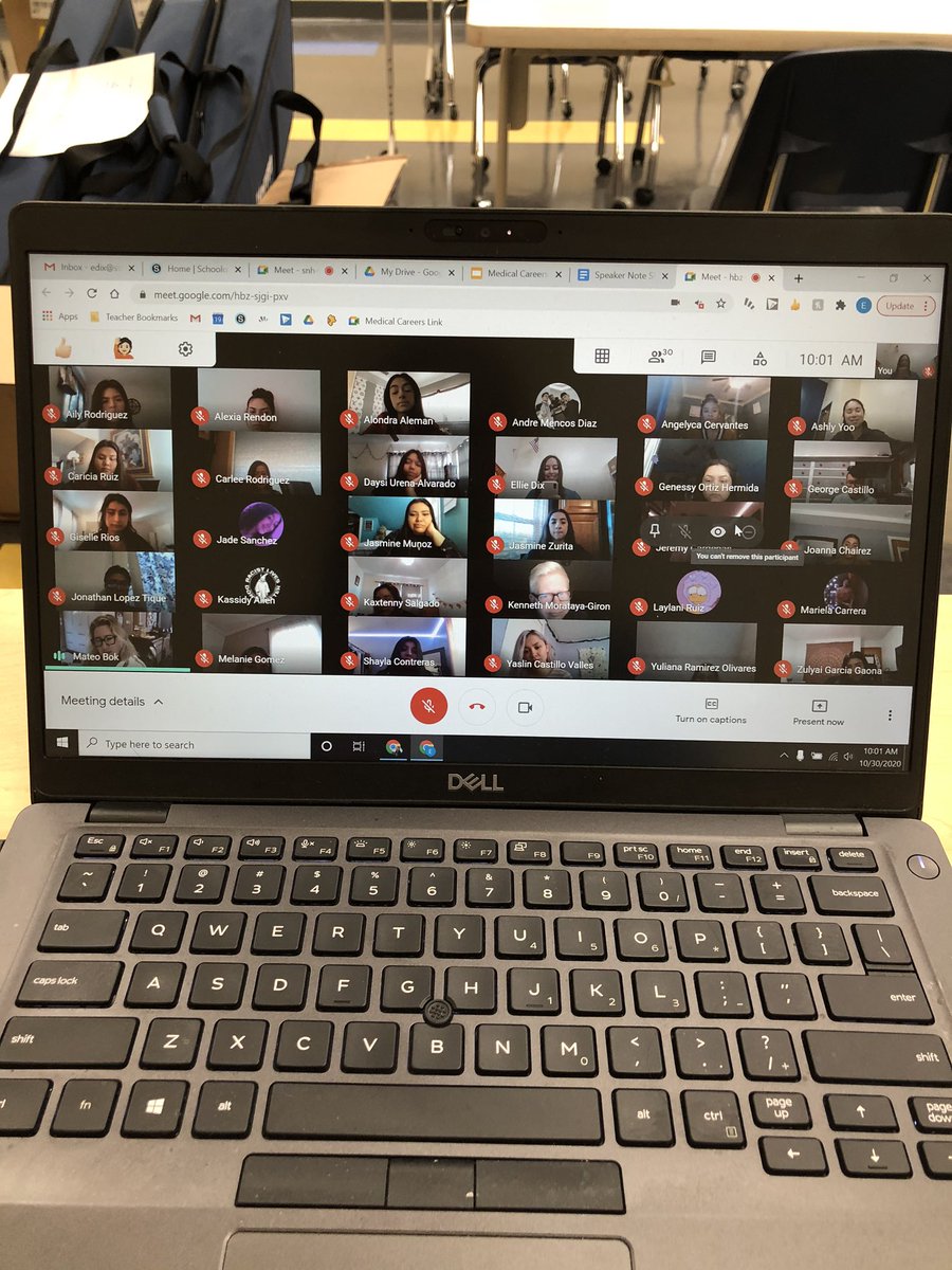 Today our Medical Careers class had the pleasure of speaking with Dr. Karin Book, who is currently working with Dr. Fauci to create a vaccine for COVID-19. We learned so much and are so thankful for Dr. Bok’s passion for public health! #leydenpride