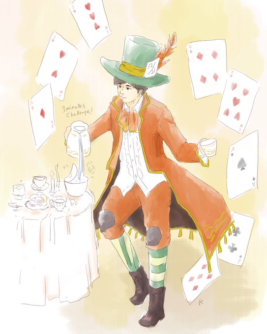 帽子屋のtwitterイラスト検索結果 古い順